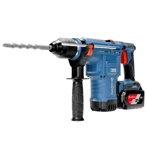 Rotomartillo Inalámbrico Sin Carbones 20V MAX/6.0Ahx2 1/2" 1150RPM 4400IPM | DC-DCZC02-28H2K