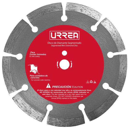 Disco De Diamante Para Cortadora De Concreto, 18, Urrea DDIS18