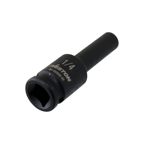Dado De Impacto Largo Cuadro 3/8" 6 Puntas 1/4"