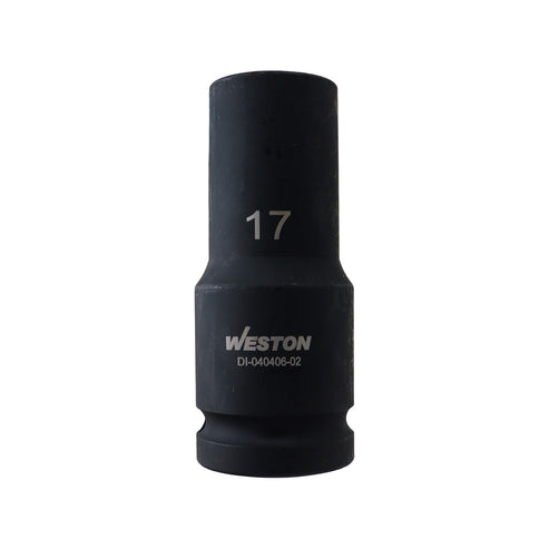 Dado De Impacto Largo Cuadro 3/4" 6 Puntas 17 MM