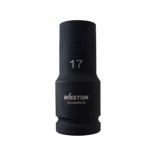 Dado De Impacto Largo Cuadro 3/4" 6 Puntas 17 MM