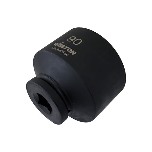 Dado De Impacto Corto Cuadro 1" 6 Puntas 90 MM