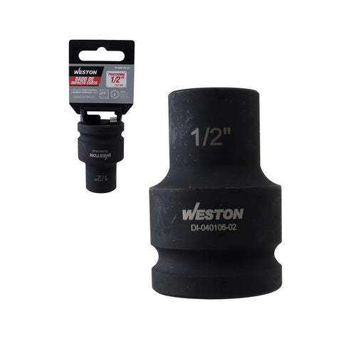 Dado De Impacto Corto Cuadro 3/4" 6 Puntas 1/2"
