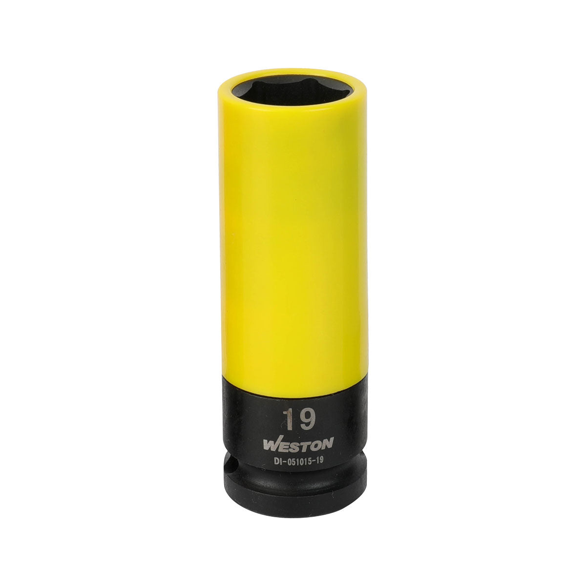 Dado De Impacto Largo Con Pp Cuadro 1/2" 6 Puntas 19MM