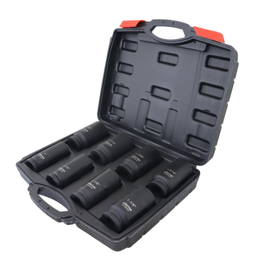 Jgo. De 8 Dados De Impacto Largos Cuadro 3/4" Fracc.