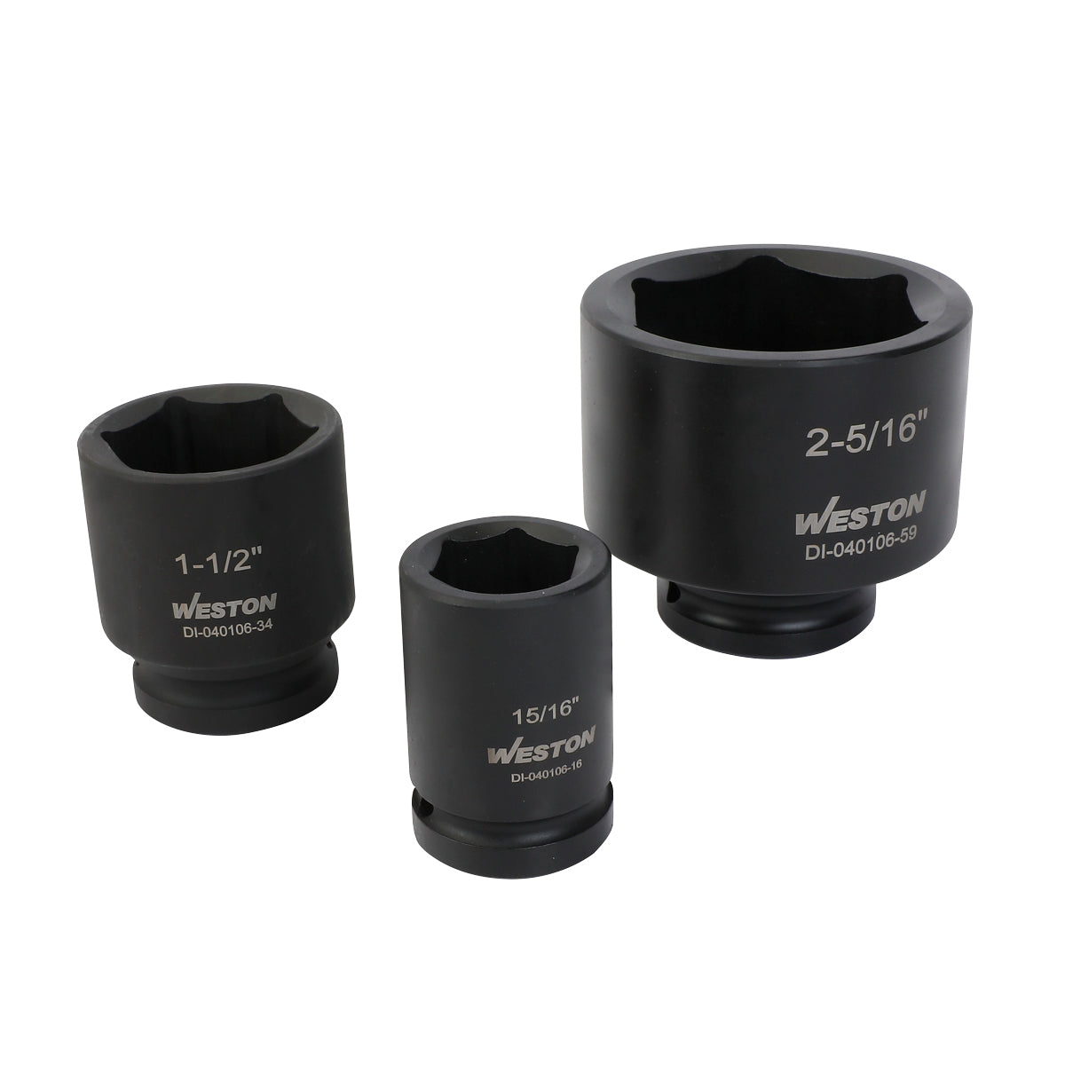 Jgo. De 29 Dados De Impacto Cortos Cuadro 3/4" Fracc.