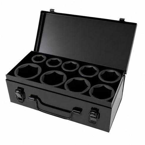 Jgo. De 9 Dados De Impacto Largos Cuadro 1" Fracc.