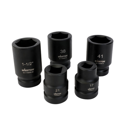 Jgo. De 11 Dados De Impacto Cuadro 1" Fracc. Y Metric Uso Pesado