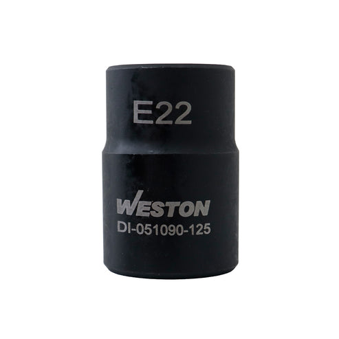 Dados De Impacto Cuadro 1/2" Con Punta Torx E22
