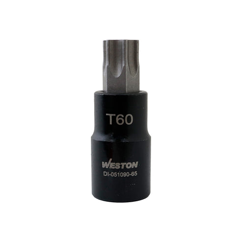 Dados De Impacto Cuadro 1/2" Con Punta Torx T60