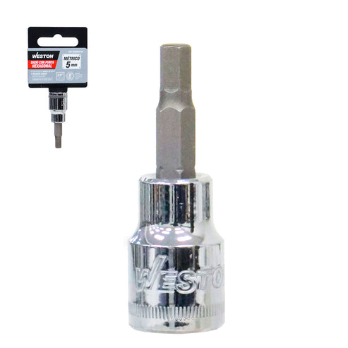 Dado Cuadro 3/8" Con Punta Hexagonal 5MM | DM-020600-04
