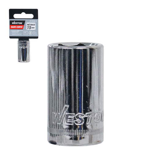 Dado Corto Cuadro 1/2" 6 Puntas 11/16" | DM-030106-12