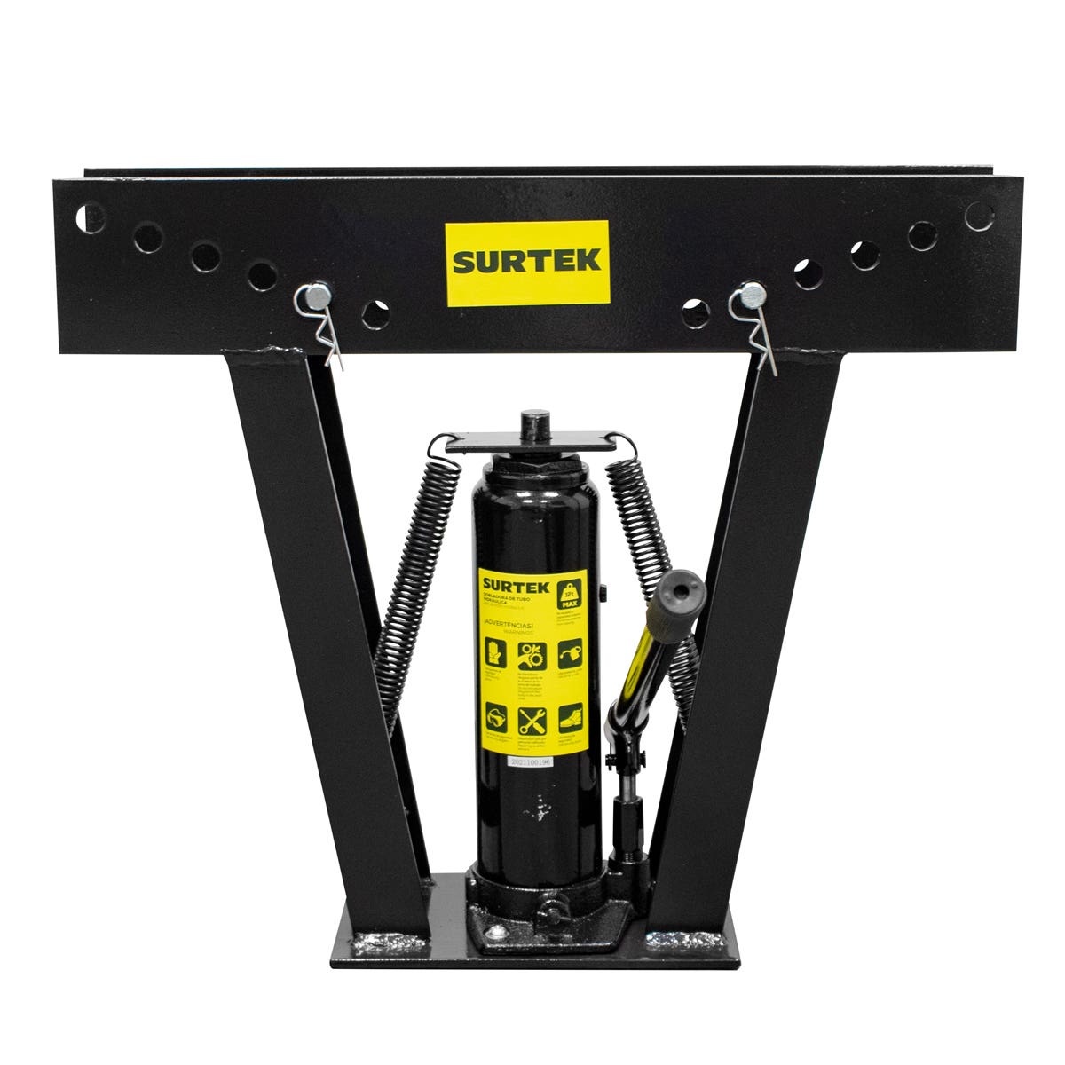 Dobladora Hidráulica Para Tubo De 1/2 A 2, 12 Ton, Surtek DT12