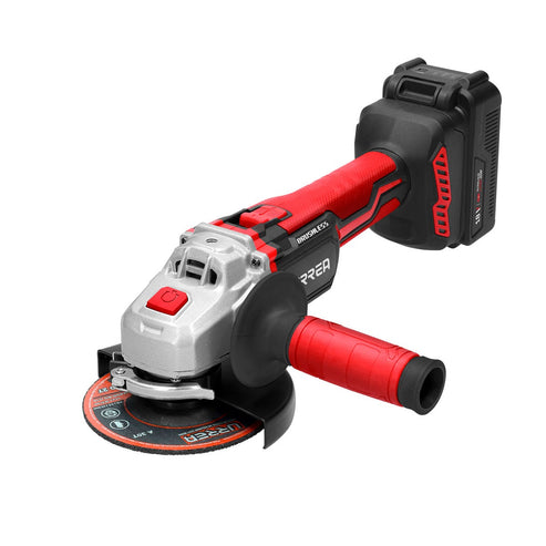 Esmeriladora Angular Inalámbrica 4-1/2 - 5 A Batería Litio-Ion 18 V, 4 Ah, Urrea EI1018