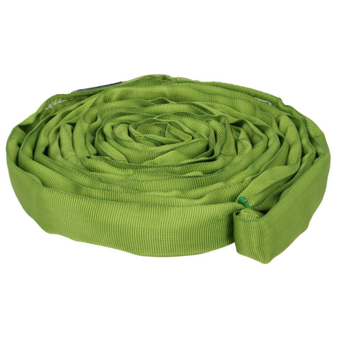 Eslinga De Poliéster Redonda Sin Fin Verde 3 m, 2 Ton, Urrea ER23