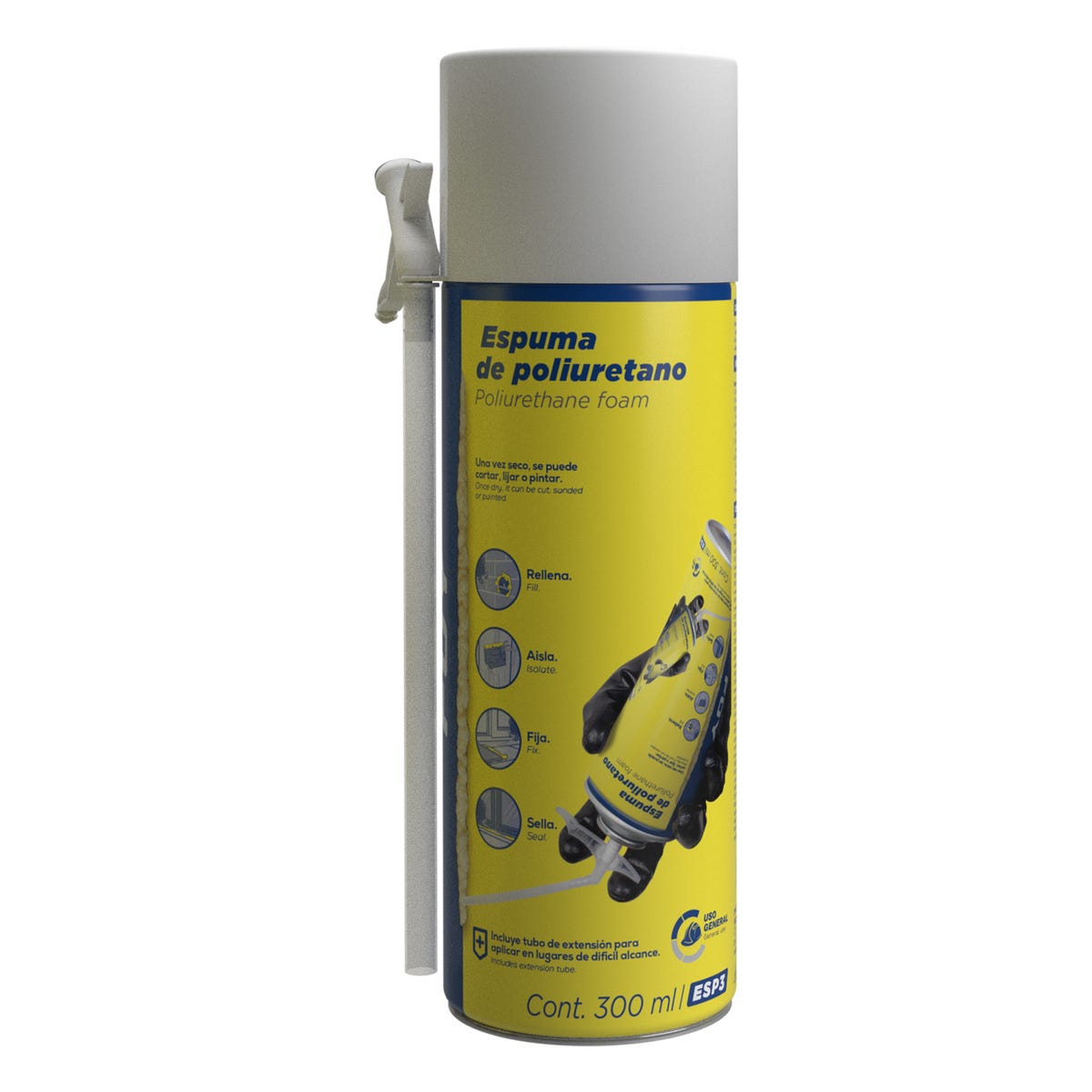 Espuma De Poliuretano 300 ml, Foy ESP3