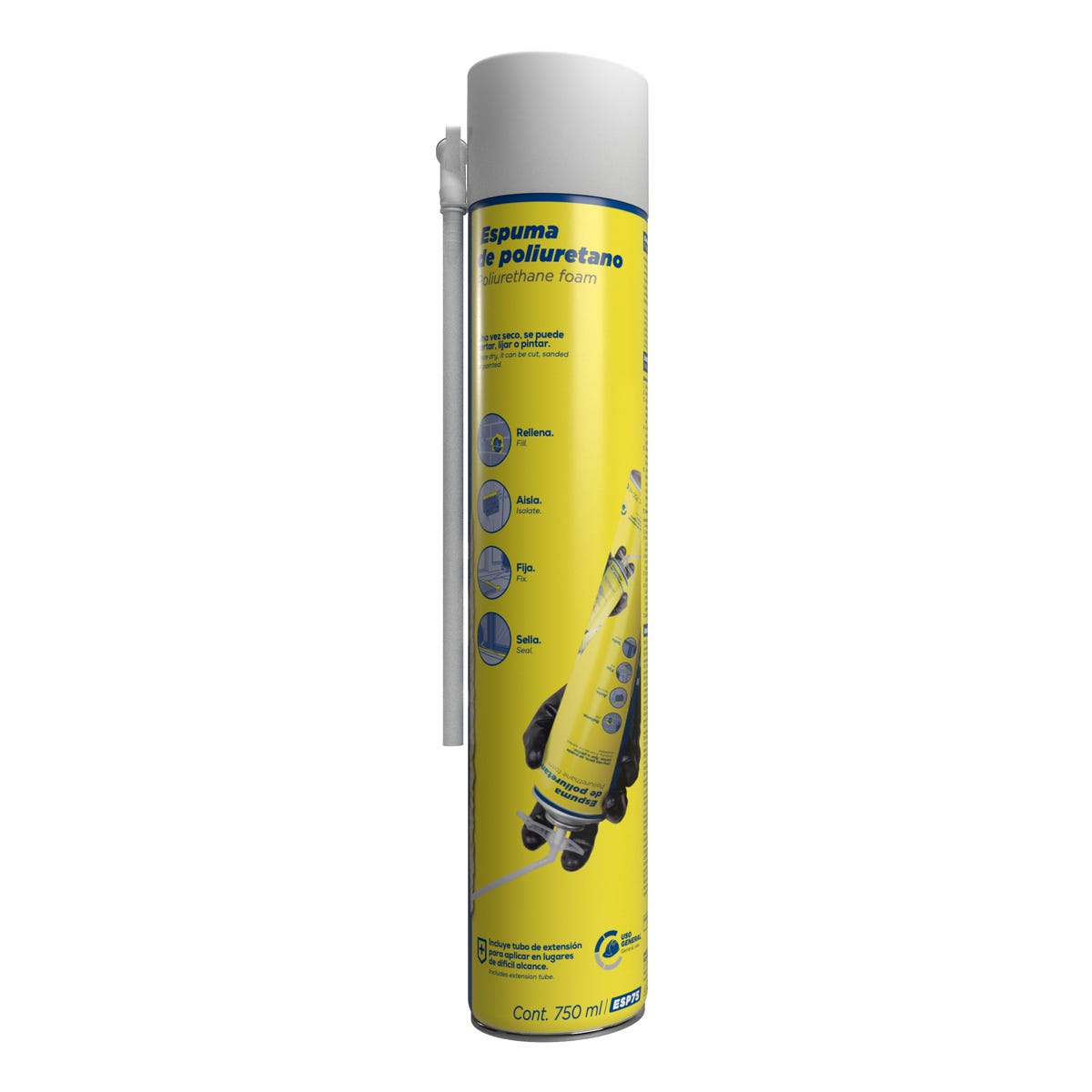 Espuma De Poliuretano 750 ml, Foy ESP75