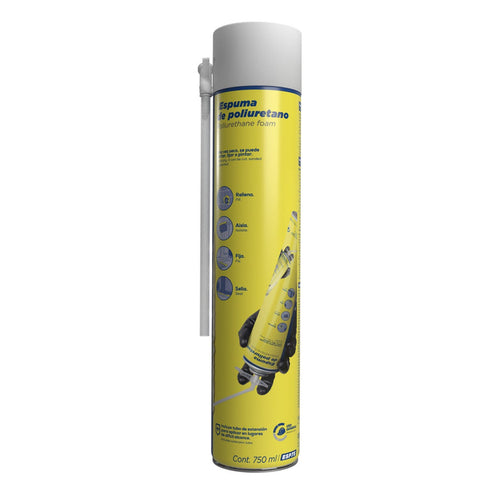 Espuma De Poliuretano 750 ml, Foy ESP75