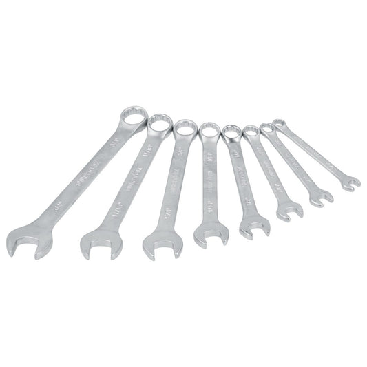 Juego De Llaves Combinadas Satinadas Métricas, 12 Puntas, Surtek F08MR