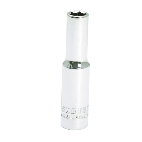 Dado Largo Cuadro De 1/4, 6 Puntas, Métrico, 6 Surtek F4406HLM