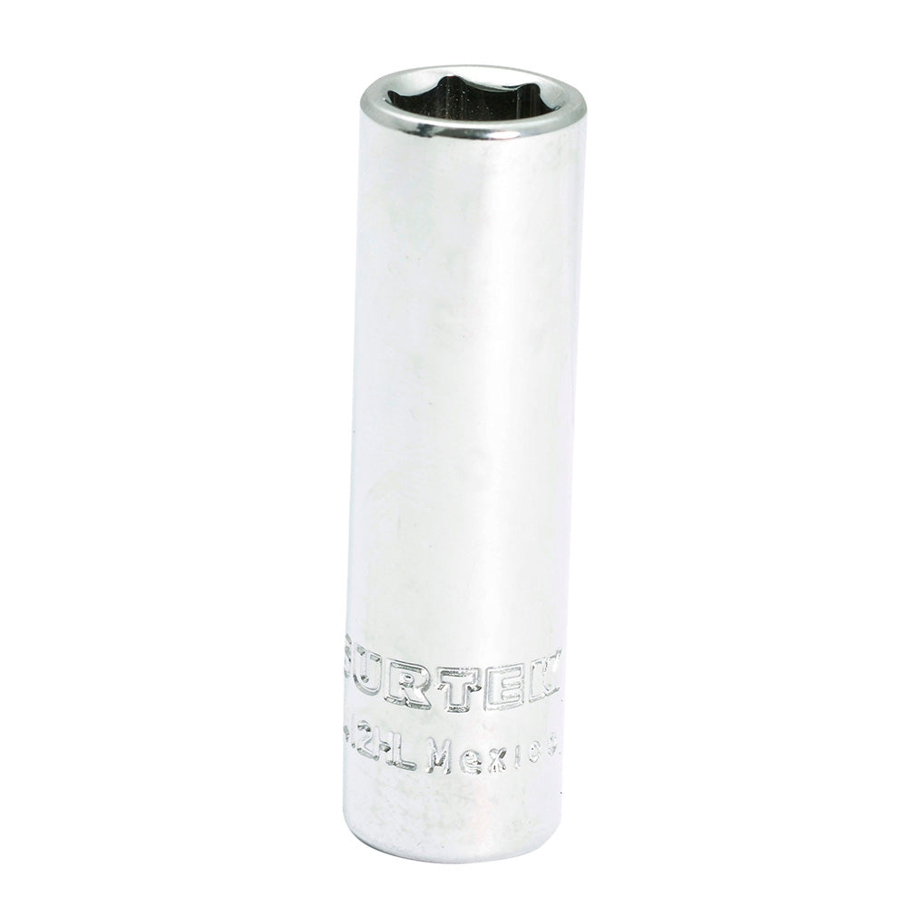 Dado Largo Cuadro De 1/4, 6 Puntas, En Pulgadas, Surtek F4412HL
