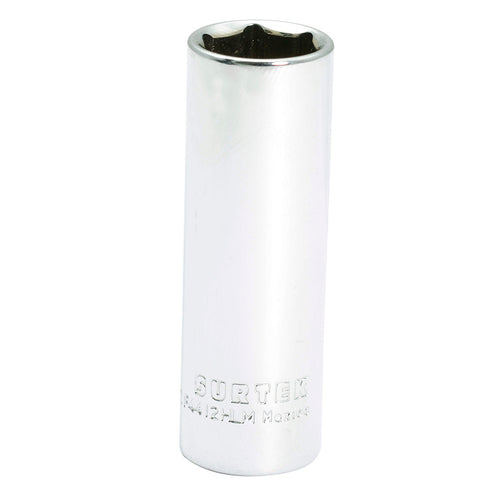 Dado Largo Cuadro De 1/4, 6 Puntas, Métrico, 12 Surtek F4412HLM