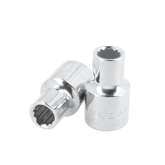 Dado Cuadro De 3/8, 6 Puntas, Métrico, 6 Surtek F5106HM
