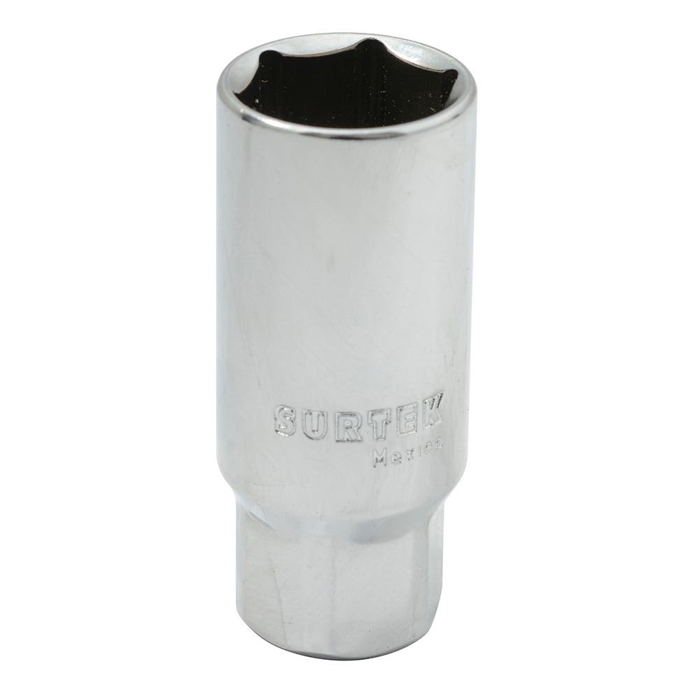 Dado Para Bujía Con Neopreno En Pulgadas, Cuadro 3/8, Surtek F512050