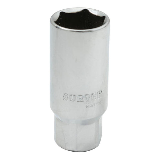 Dado Para Bujía Con Neopreno En Pulgadas, Cuadro 3/8, Surtek F512050