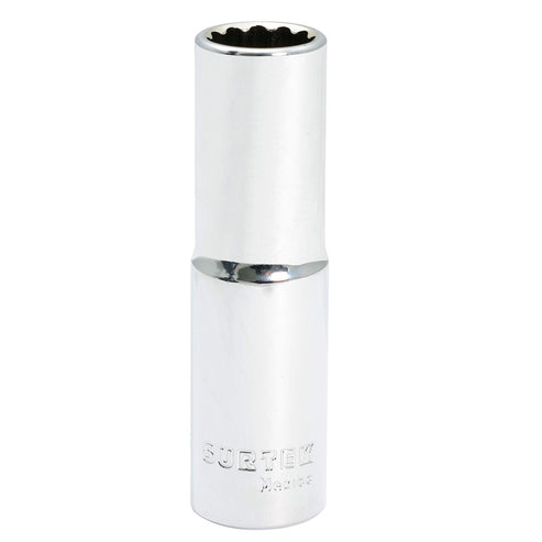 Dado Largo Cuadro De 1/2, 12 Puntas, En Pulgadas, Surtek F5816L