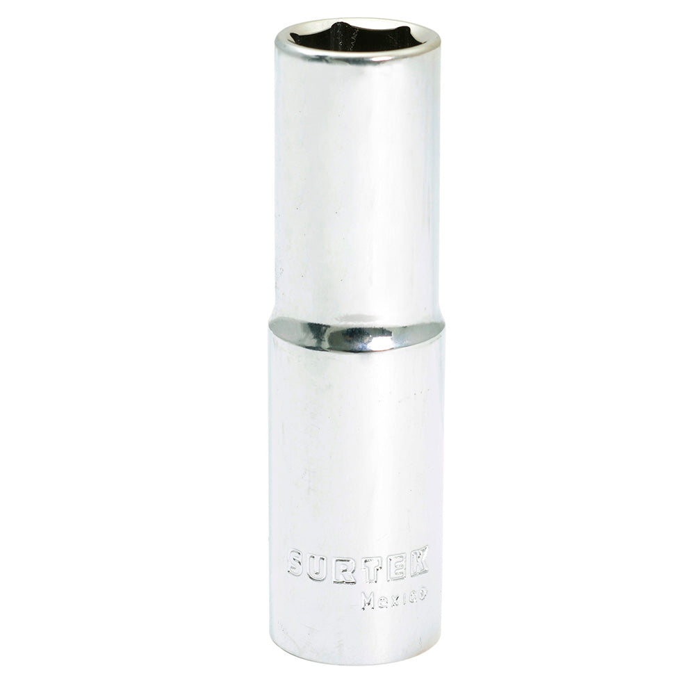 Dado Largo Cuadro De 1/2, 6 Puntas, En Pulgadas, Surtek F5818HL