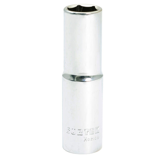 Dado Largo Cuadro De 1/2, 6 Puntas, En Pulgadas, Surtek F5818HL