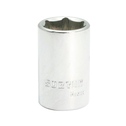 Dado Cuadro De 1/2, 6 Puntas, Métrico, 19 Surtek F5819HM