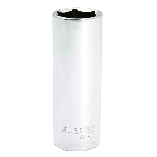 Dado Largo Cuadro De 1/2, 6 Puntas, En Pulgadas, Surtek F5824HL