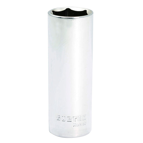 Dado Largo Cuadro De 1/2, 6 Puntas, En Pulgadas, Surtek F5826HL