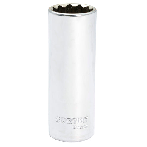 Dado Largo Cuadro De 1/2, 12 Puntas, En Pulgadas, Surtek F5826L