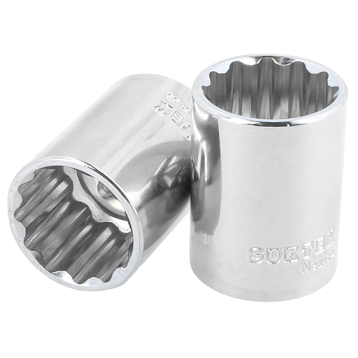 Dado Cuadro De 1/2, 12 Puntas, En Pulgadas, Surtek F5838