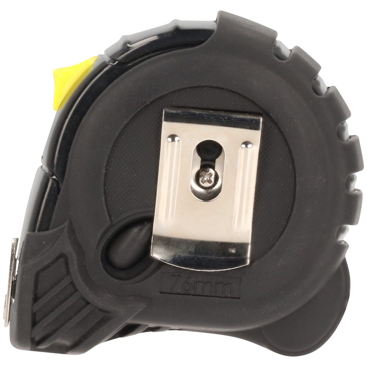 Flexómetro Con Carcasa Anti-Impacto Cinta Color Negro, 5 m x 25 mm, Surtek FMA5