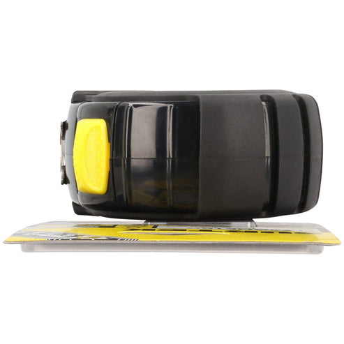 Flexómetro Con Carcasa Anti-Impacto Cinta Color Negro, 8 m x 25 mm, Surtek FMA8