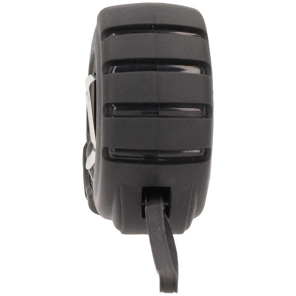 Flexómetro Con Carcasa Anti-Impacto Cinta Color Negro, 8 m x 25 mm, Surtek FMA8