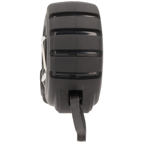 Flexómetro Con Carcasa Anti-Impacto Cinta Color Negro, 8 m x 25 mm, Surtek FMA8