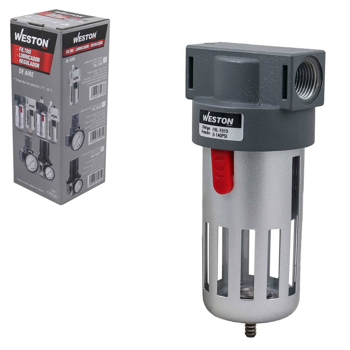 Filtro De Aire 1/2" NPT | FRL-F010