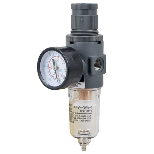 Filtro Regulador De Aire 1/4" NPT | FRL-FR005