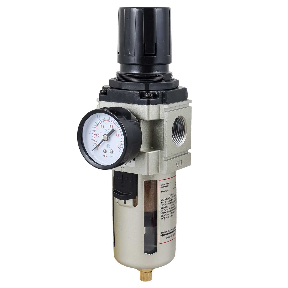 Filtro Regulador De Aire Tipo SMC 3/4" NPT | FRL-FR025
