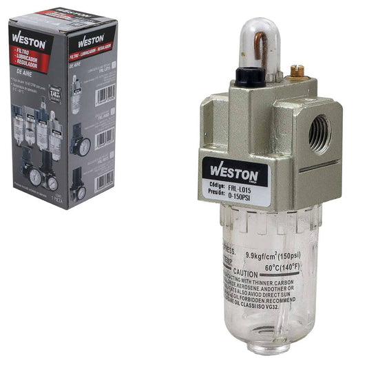 Lubricador De Aire Tipo SMC 1/4" NPT | FRL-L015