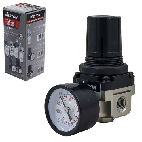 Regulador De Aire Tipo SMC 1/4" NPT | FRL-R015
