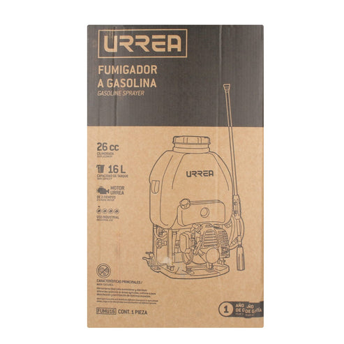 Fumigador De Motor De 2 Tiempos 16 Lt, Urrea FUMU16