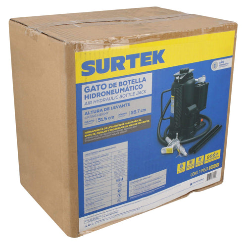 Gato Hidroneumático De Botella, 20 Ton, Surtek GBH20