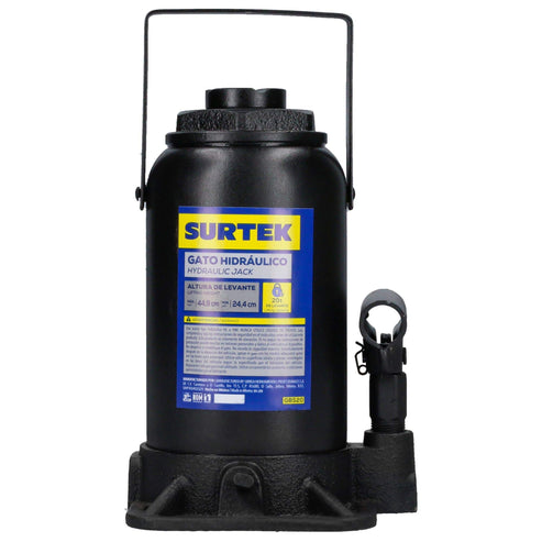 Gato Hidráulico De Botella, 20 Ton, Surtek GBS20