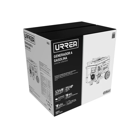 Generador A Gasolina 13000 W, 713 Cc, Urrea GG813